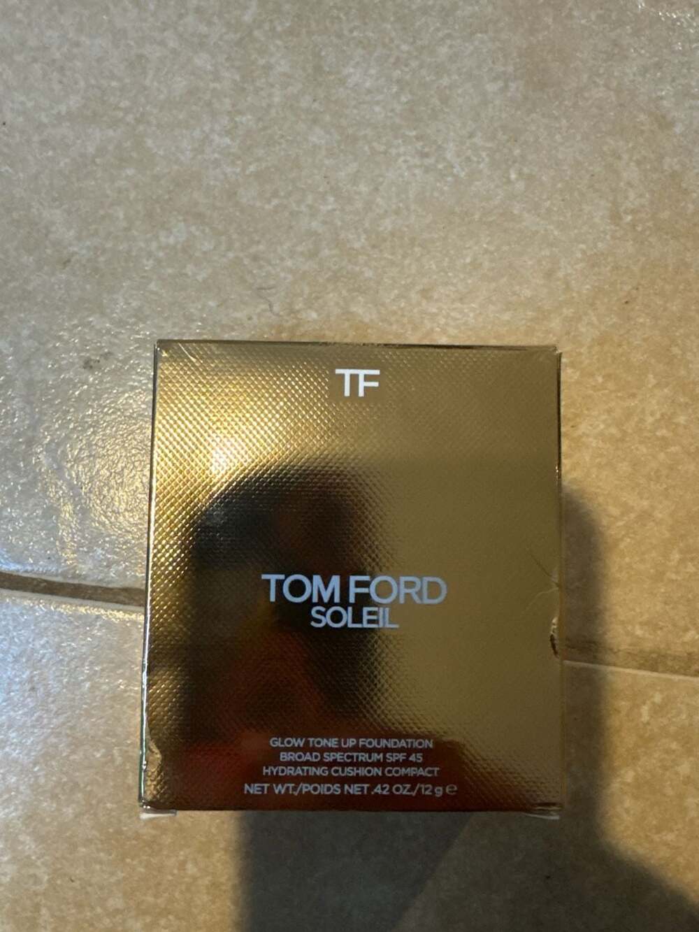 Tom Ford Soleil Glow Tone Up Foundation Hydrating Cushion Compact SPF 45 0.42 oz